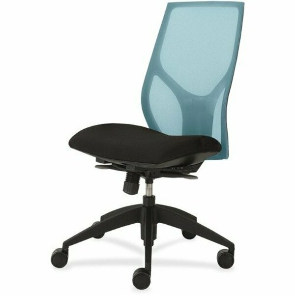9To5 Seating Task Chair, Full Synchro, Armless, 25inx26inx39in-46in, AA/Onyx NTF1460Y300M801